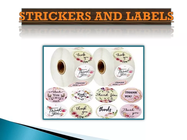 strickers and labels