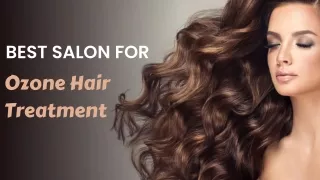Ozone Hair Treatment