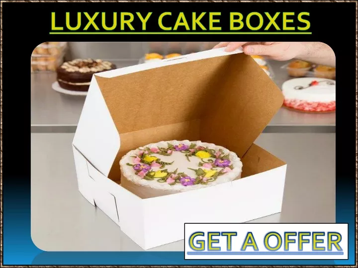 luxury cake boxes