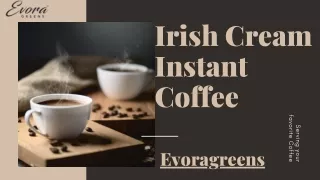 Irish Cream Instant Coffee - Pdf