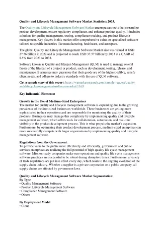 quality and lifecycle management software market