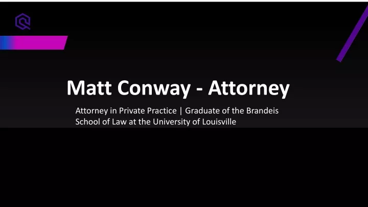 matt conway attorney