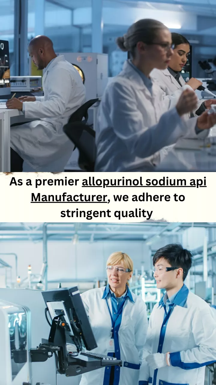 as a premier allopurinol sodium api manufacturer