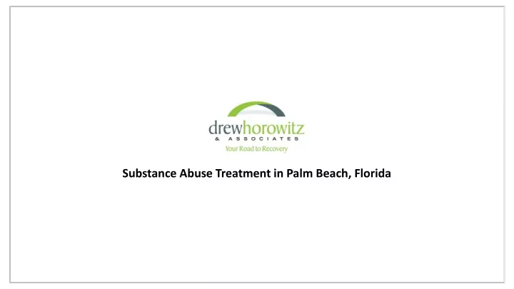 substance abuse treatment in palm beach florida