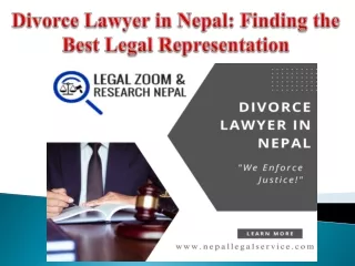 Divorce Lawyer in Nepal Finding the Best Legal Representation
