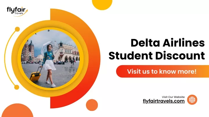 delta airlines student discount
