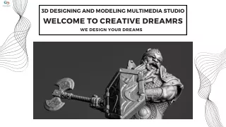 Innovative 3D product modeling at Mohali- CREATIVE DREAMRS