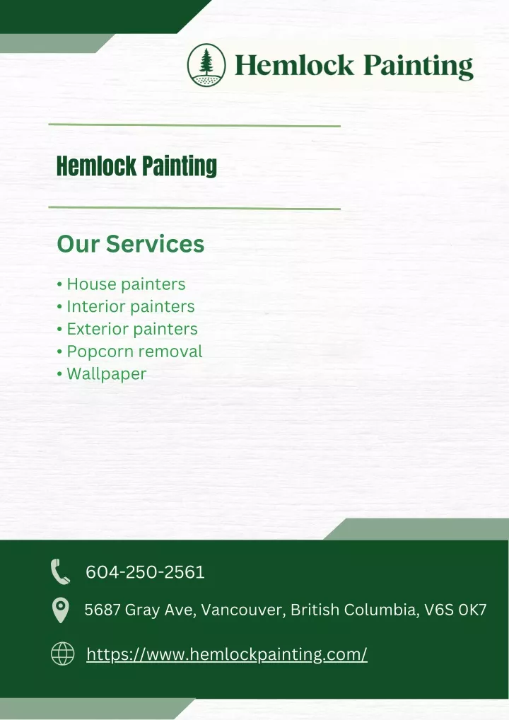 hemlock painting