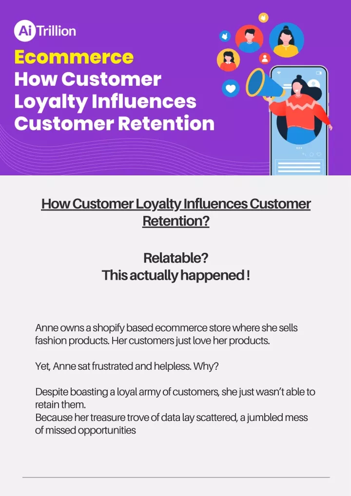 how customer loyalty influences customer retention