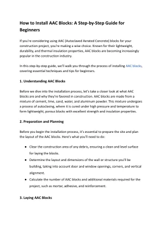 How to Install AAC Blocks_ A Step-by-Step Guide for Beginners