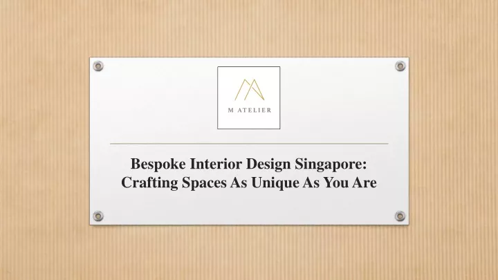 bespoke interior design singapore crafting spaces as unique as you are