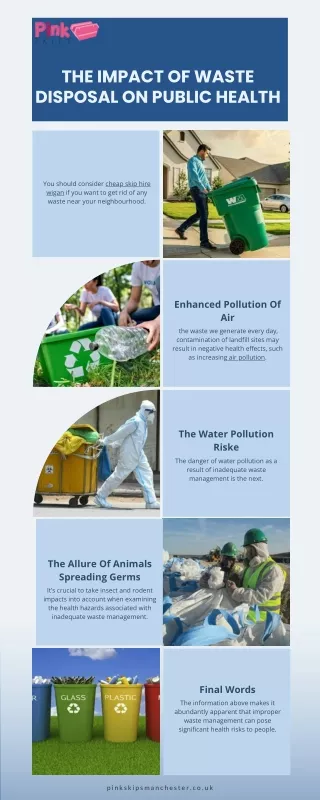 the impact of waste disposal on public health