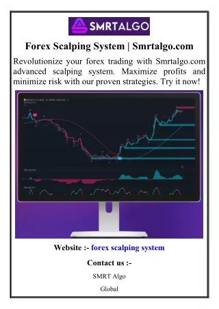 Forex Scalping System  Smrtalgo.com