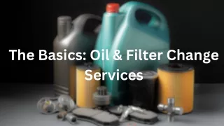 Oil and Filter Maintenance Made Easy