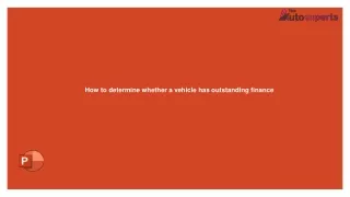 sell a car with outstanding finance in the UK