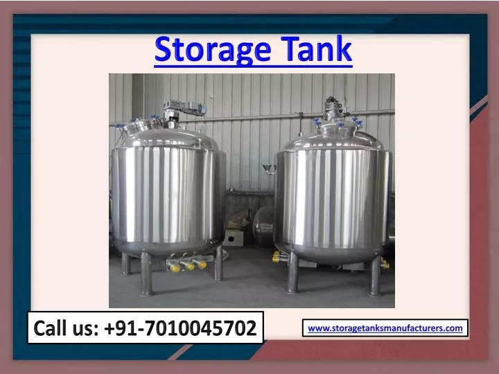 storage tank