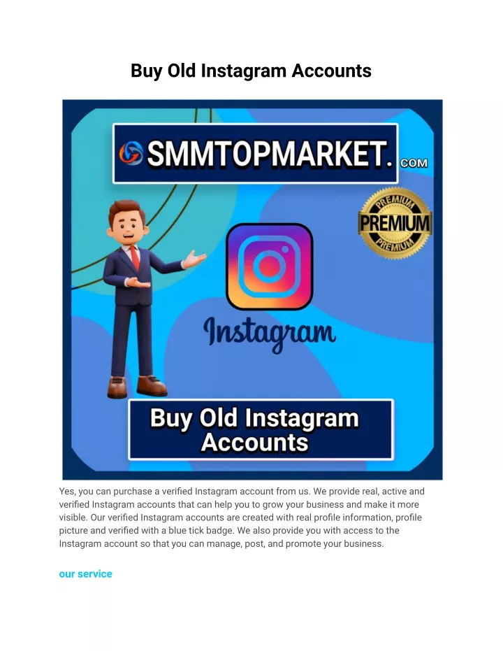 buy old instagram accounts