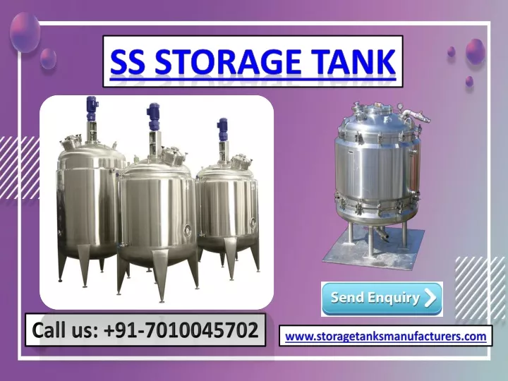 ss storage tank