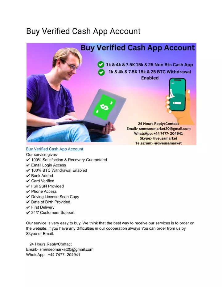 buy verified cash app account