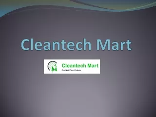Carbinnov: The Consultancy Arm of Cleantech Mart | Cleantech Mart