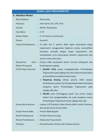 2324.11.2 MODUL AJAR MATEMATIKA TL (TRIGONOMETRI)