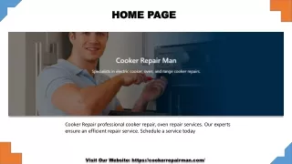 Cooker Repair Man