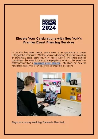 Elevate Your Celebrations with New York