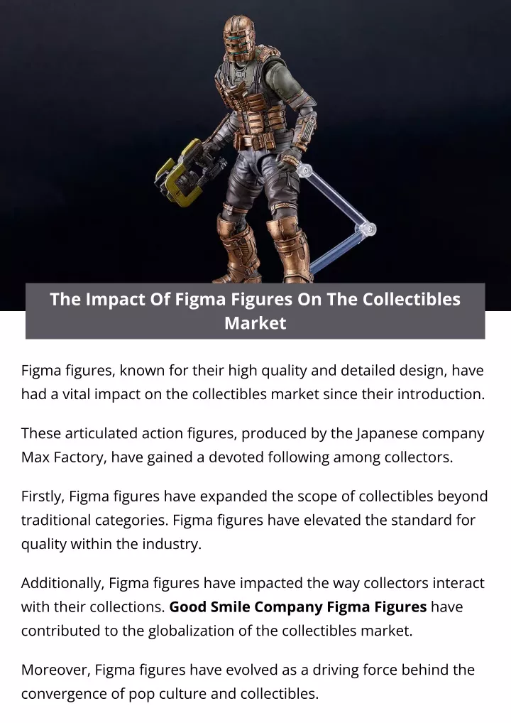 the impact of figma figures on the collectibles