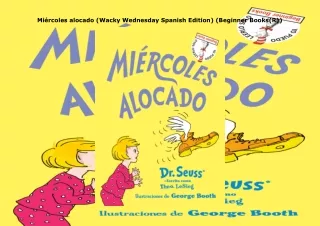 ⚡download Miércoles alocado (Wacky Wednesday Spanish Edition) (Beginner Books(R))