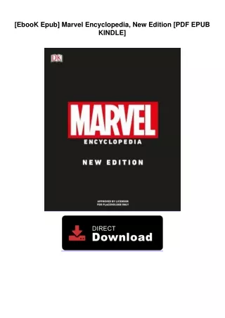 [EbooK Epub] Marvel Encyclopedia, New Edition [PDF EPUB KINDLE]