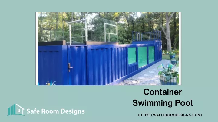 container swimming pool