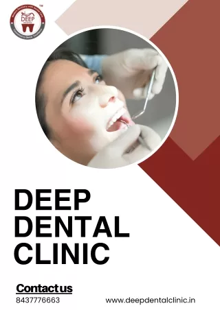 Dentist in Mohali - 8437776663