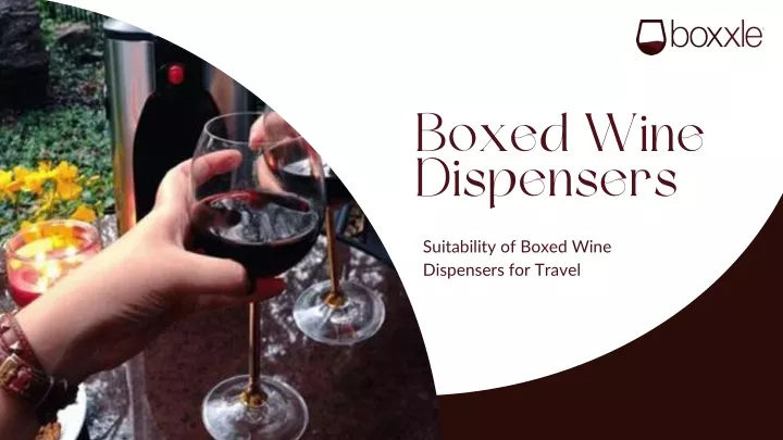 boxed wine dispensers