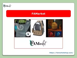 Find Everything Your Pet Needs at FAMarket Shop