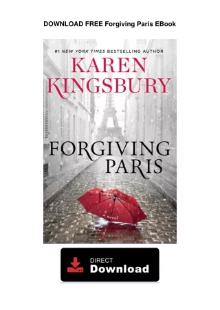 DOWNLOAD FREE  Forgiving Paris EBook