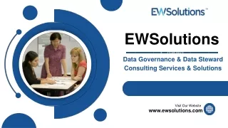 Data Warehousing Solutions at EWSolutions