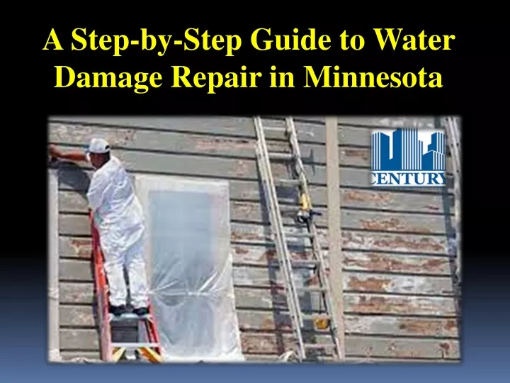 a step by step guide to water damage repair