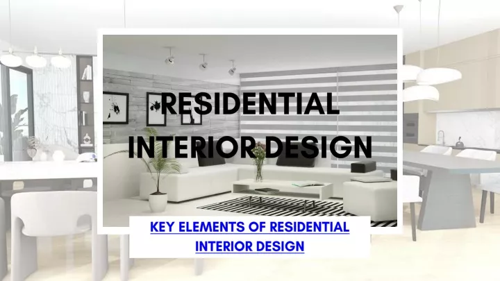 residential interior design