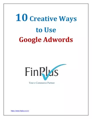 10 Creative Ways to Use Google adwords_