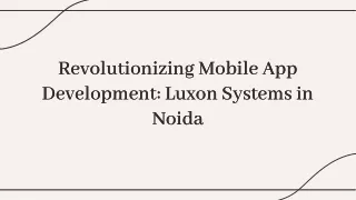 Empower Your Business with Top Android Application Development Company in Noida