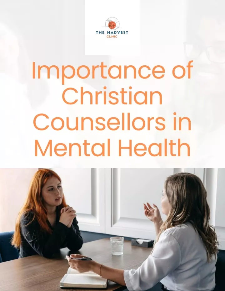 importance of christian counsellors in mental