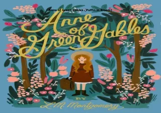 ❤️(download)⚡️ Anne of Green Gables (Puffin in Bloom)