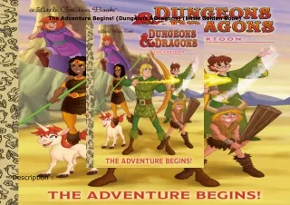 ❤️(download)⚡️ The Adventure Begins! (Dungeons & Dragons) (Little Golden Book)