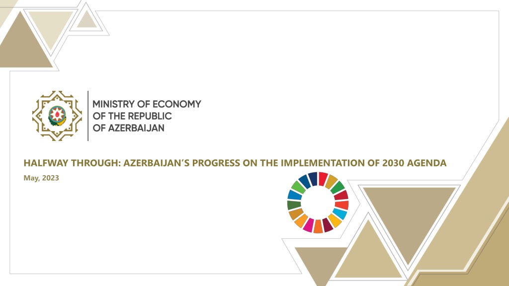 progress of sustainable development goals implementation in azerbaij