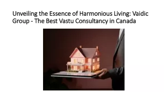 Vaidic Group: Your Gateway to Harmony in Canadian Homes
