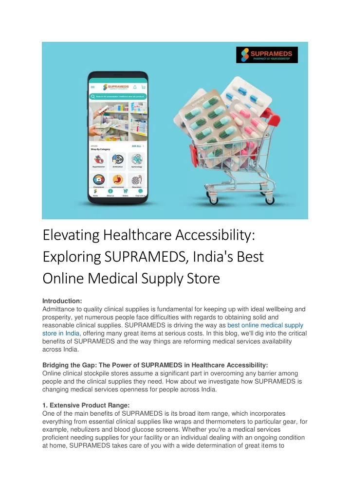 elevating healthcare accessibility exploring