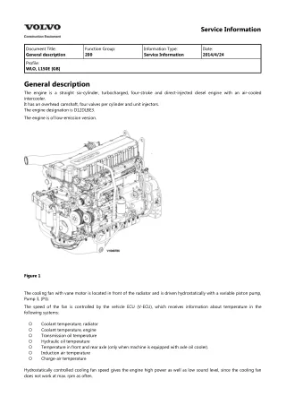 Volvo L150E Wheel Loader Service Repair Manual Instant Download