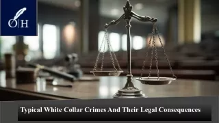 Navigating White Collar Offenses Legal Fallout and Consequences