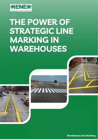 The Power of Strategic Line Marking in Warehouses