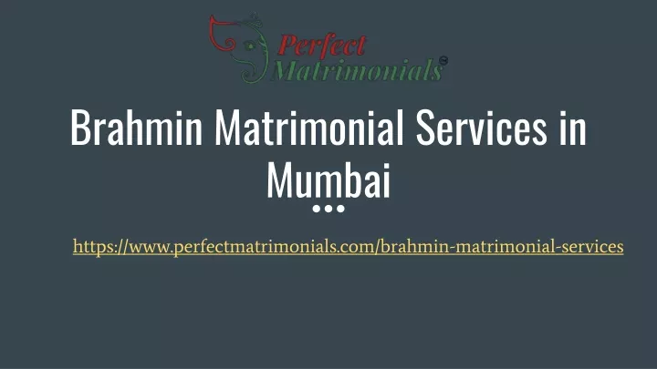 brahmin matrimonial services in mumbai